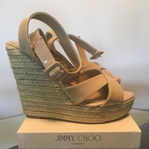 Jimmy Choo size 8 (38) Phoenix wedges